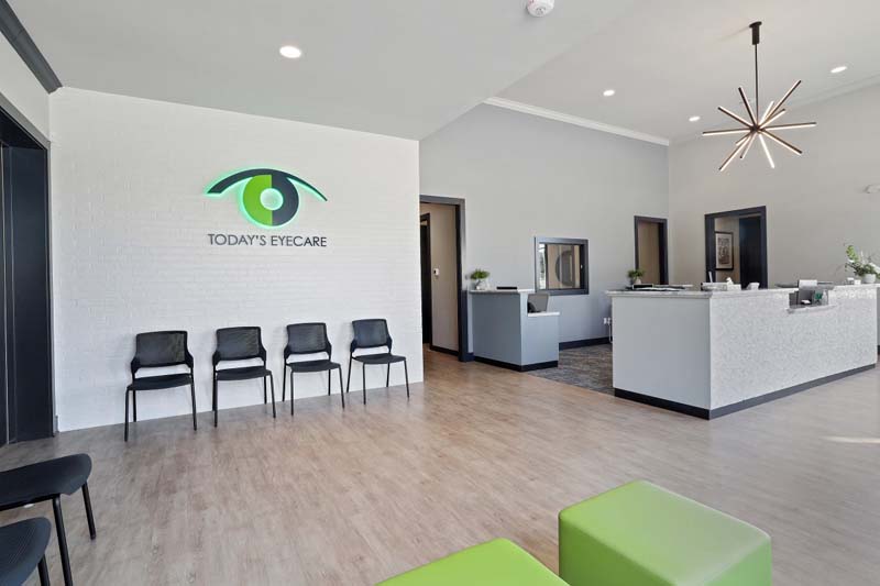 The lobby at Today's Eyecare